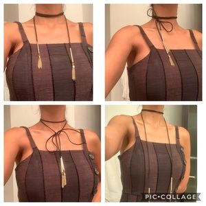 NWOT choker and bangles set